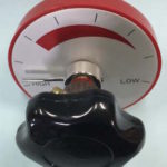 スロットルハンドル正面