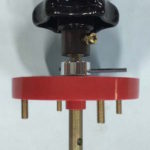 スロットルハンドル側面